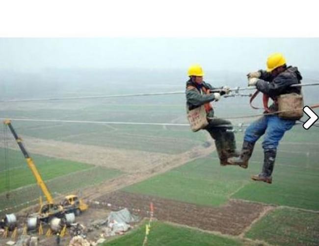 High Tension Wire Worker