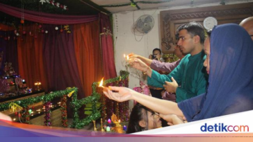 Suasana Perayaan Diwali di Little India Jakarta